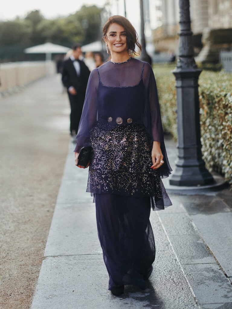 Penelope Cruz attends the photocall during the Bal D'Ete At The Musée Des Arts Décoratifs in Chanel
