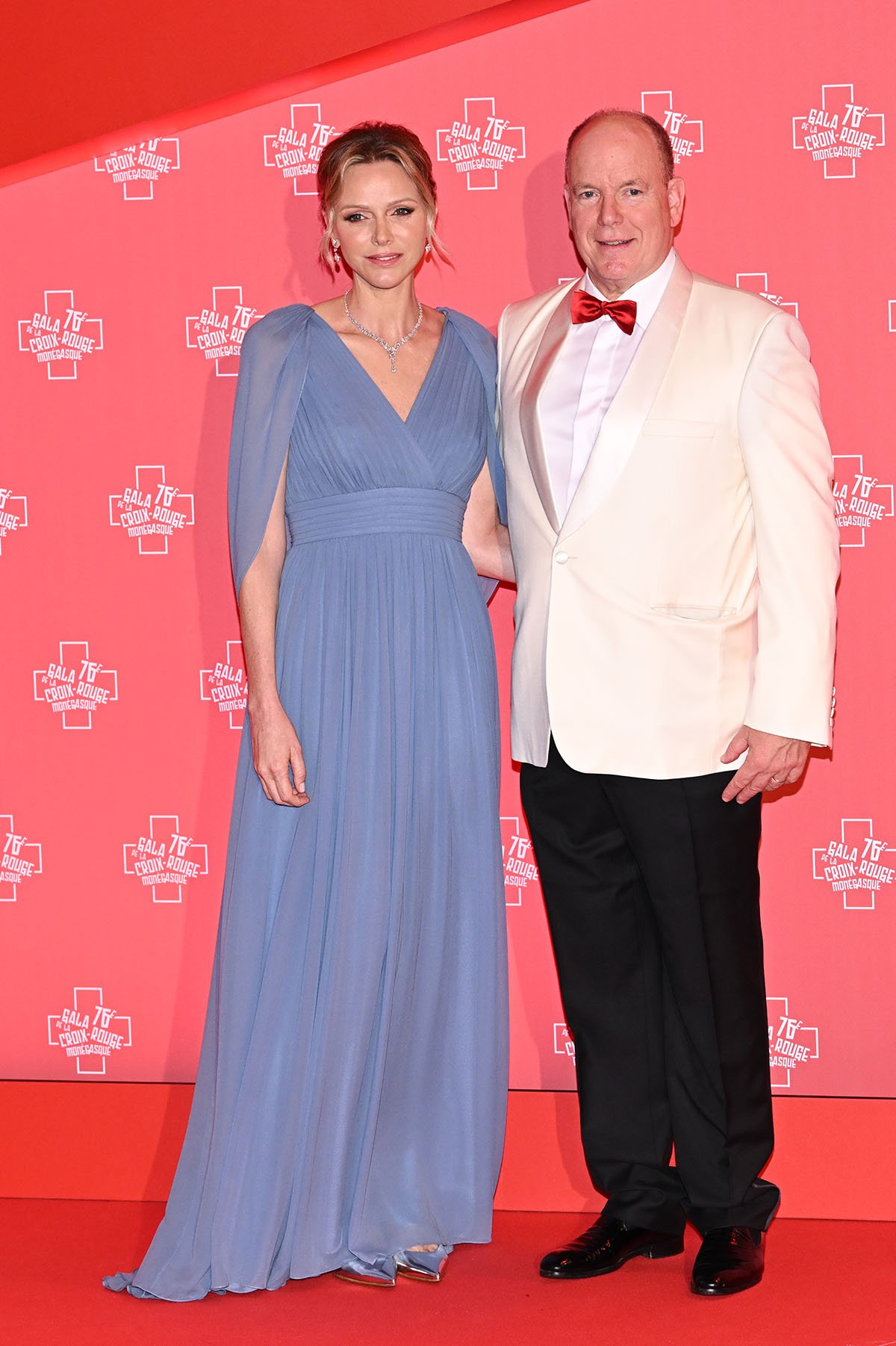 Princess Charlene of Monaco Wore Elie Saab To The Red Cross Ball 2025