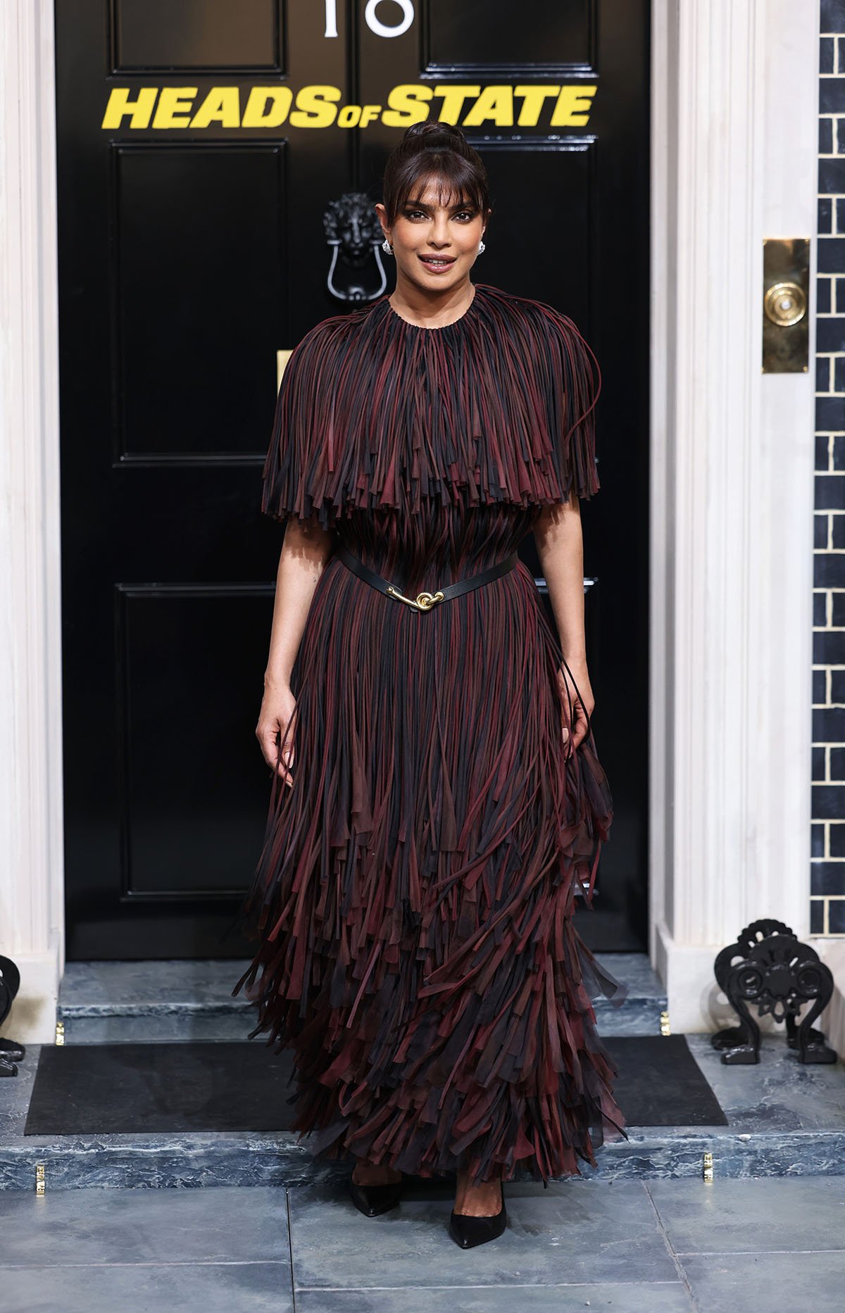 Priyanka Chopra Wore Burberry To The ‘Heads Of State’ London Screening