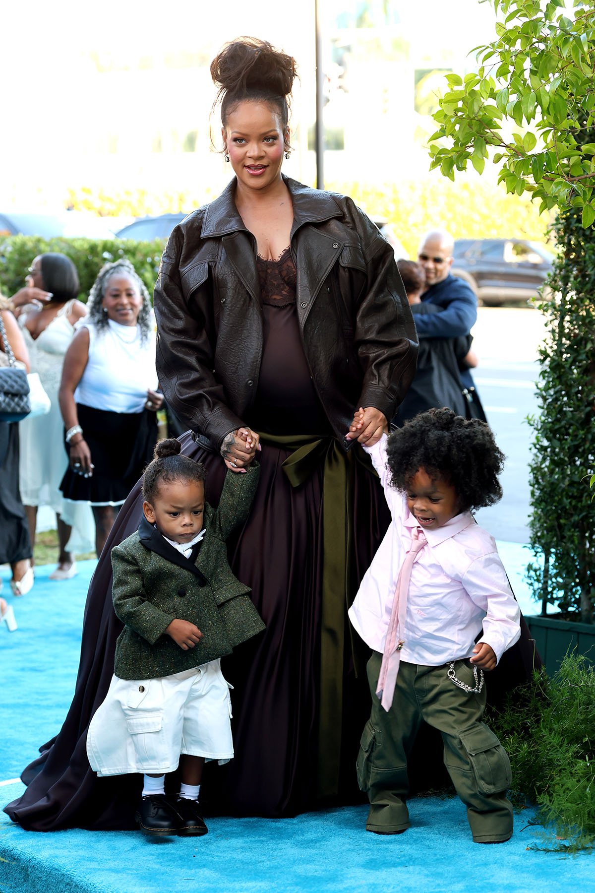 Rihanna Wore Saint Laurent To The ‘Smurfs’ LA Premiere