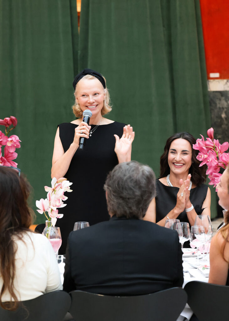 Pamela Anderson Wore Khaite To 'An Evening with Pandora Signed with Love
