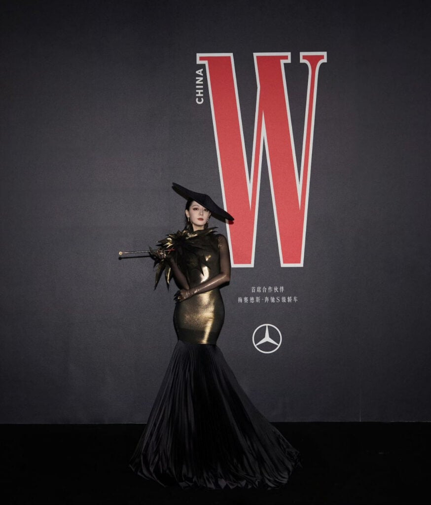 Dilraba Wore Robert Wun Couture To The W China Annual Gala 2025