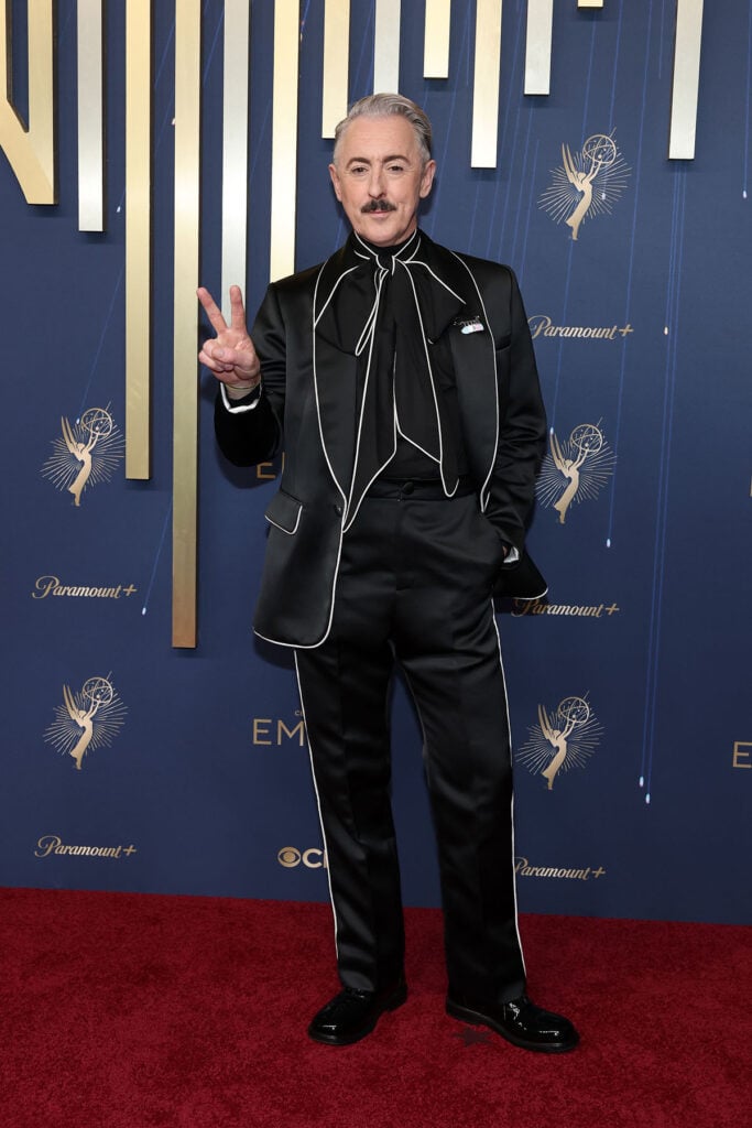 Alan Cumming attends the 77th Primetime Emmy Awards, Tanner Fletcher, Emmys menswear