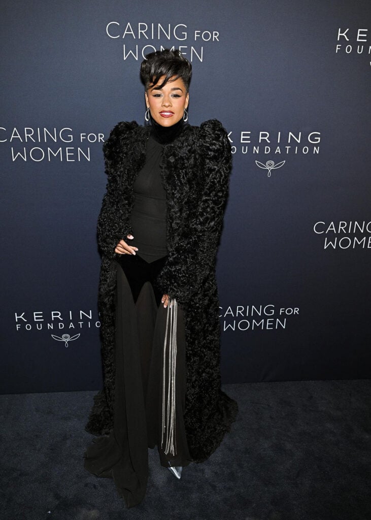 Ariana DeBose McQueen, Julianne Moore Bottega Veneta, Lauren Sánchez Schiaparelli, Colman Domingo style, Kering event fashion