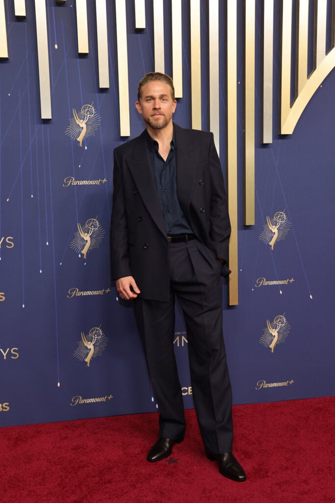 Charlie Hunnam attends the 77th Primetime Emmy Awards
