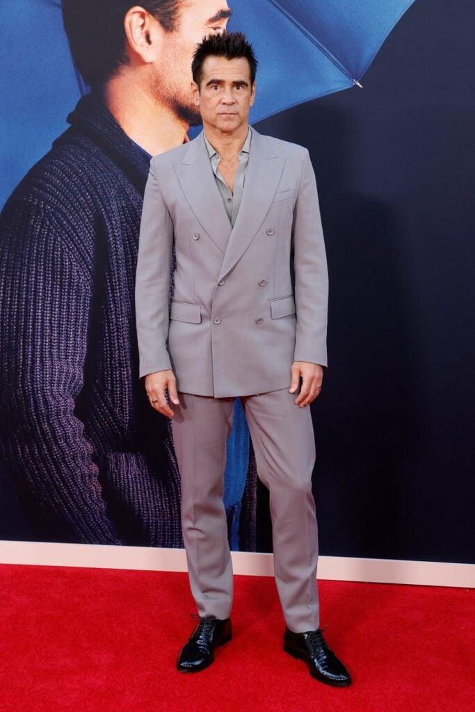 Colin Farrell attends the premiere of "A Big Bold Beautiful Journey"