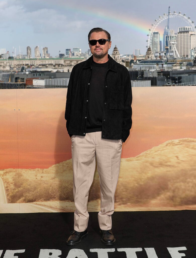 Leonardo DiCaprio attends the "One Battle After Another" Photocall, Teyana Taylor Off-White Fall 2025, Chase Infiniti Chloé, Leonardo DiCaprio Dior, One Battle After Another London Photocall
