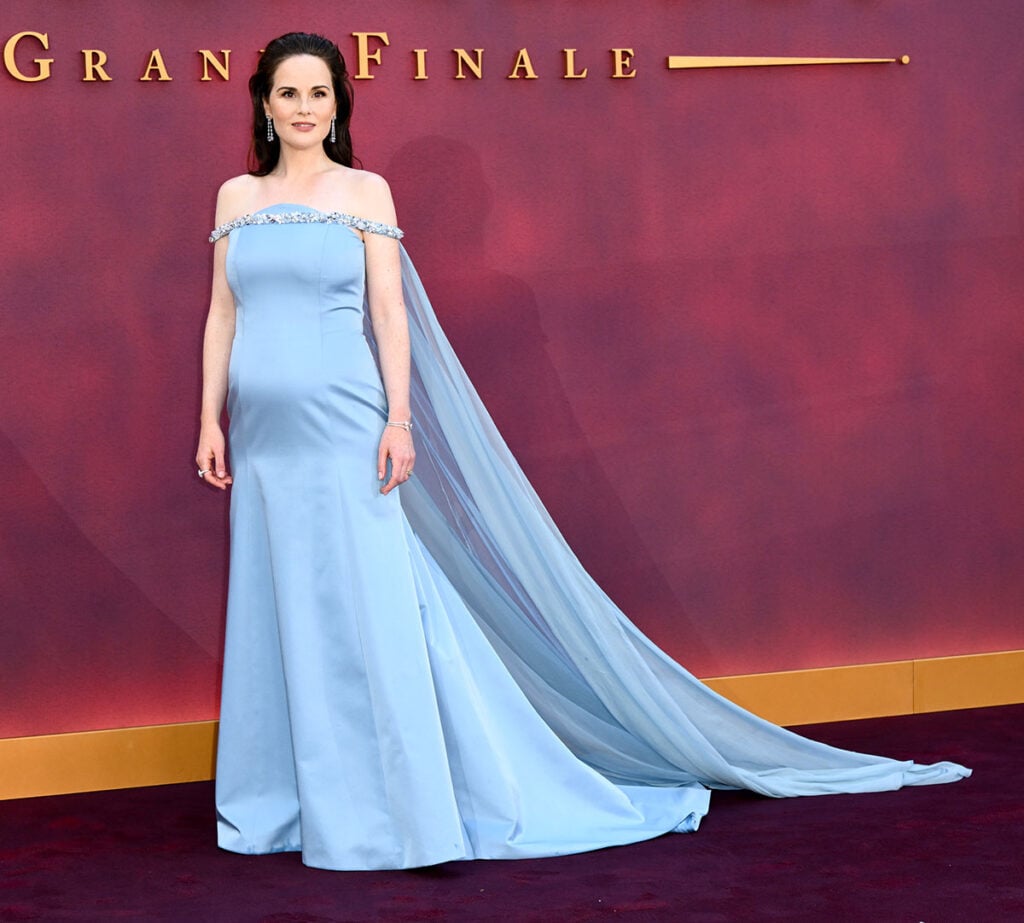 Michelle Dockery Wore Prada To The 'Downton Abbey: The Grand Finale' World Premiere