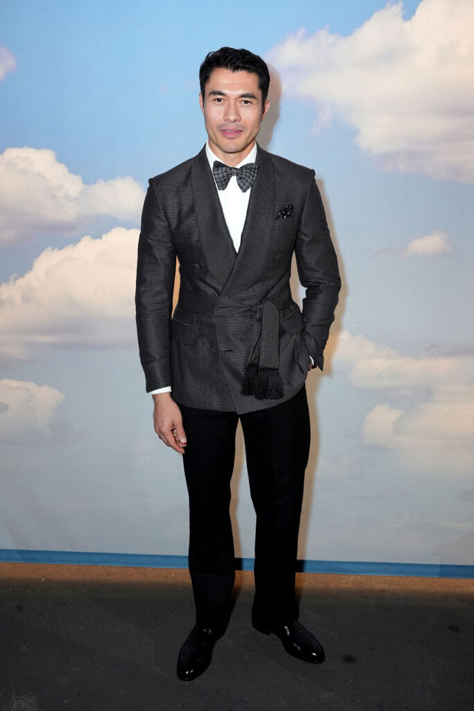 Henry Golding Dunhill Spring 2026, Henry Golding Vogue World Hollywood 2025, Dunhill menswear Spring 2026