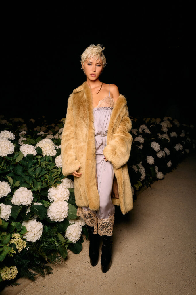 Saint Laurent front row 2025, Hailey Bieber Saint Laurent, Zoë Kravitz Saint Laurent, Kate Moss Saint Laurent, Madonna Saint Laurent, Indya Moore Saint Laurent Spring 2026, Rose Saint Laurent,