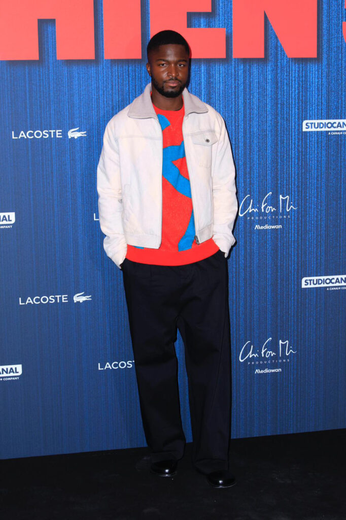 Stéphane Bak attends the "Chien 51" Premiere