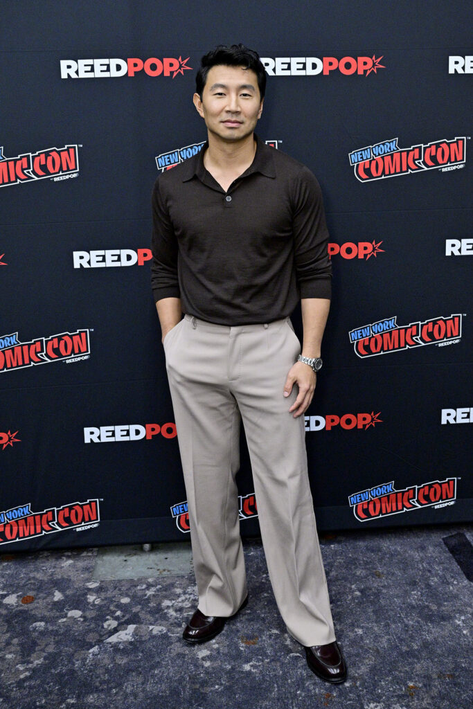 : Simu Liu attends Peacock's Espionage-Thriller Series- The Copenhagen Test during New York Comic Con 2025
