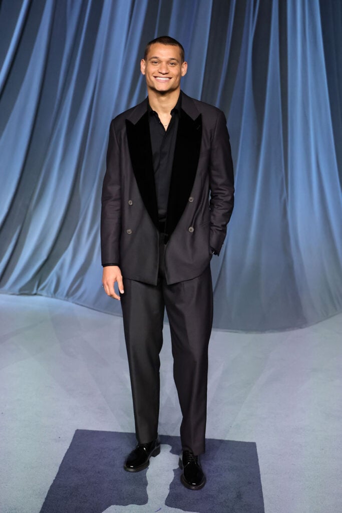 Eddie Redmayne, Dwayne Johnson, Jude Law, Tyriq Withers, George Clooney, Edgar Ramirez, Ke Huy Quan, Benny Blanco, Robert Downey Jr., Armani, Giorgio Armani 2025, Academy Museum Gala, Armani tuxedo, Armani red carpet menswear, Academy Museum Gala Menswear. Academy Museum Gala, Eddie Redmayne Academy Museum Gala, Dwayne Johnson Academy Museum Gala,