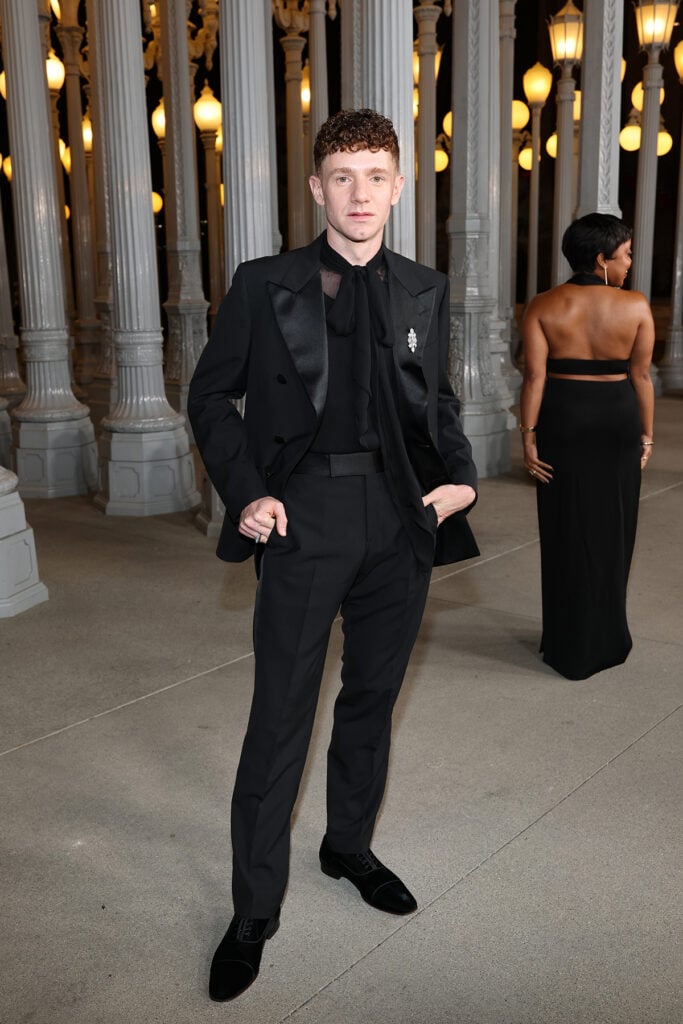 Chris Perfetti attends the 2025 LACMA Art+Film Gala menswear