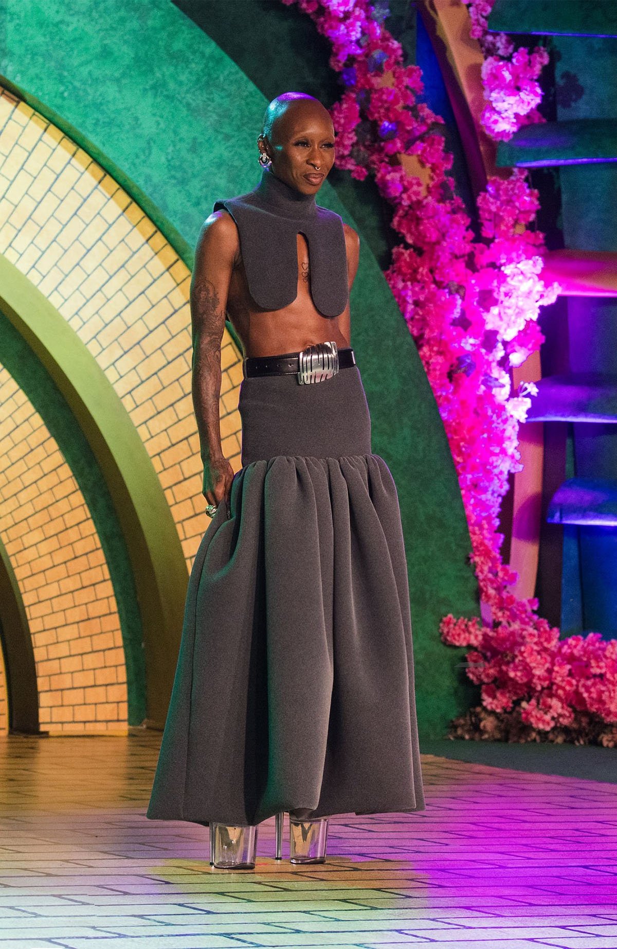 Cynthia Erivo Wore Jean Paul Gaultier To The ‘Wicked: For Good’ Sao Paulo Event