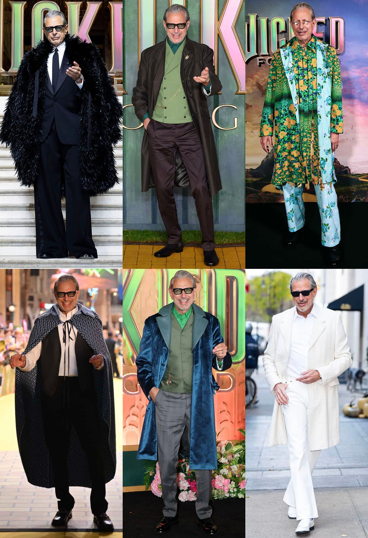 Which Jeff Goldblum ‘Wicked: For Good’ Press Tour Look Was Your Favourite?