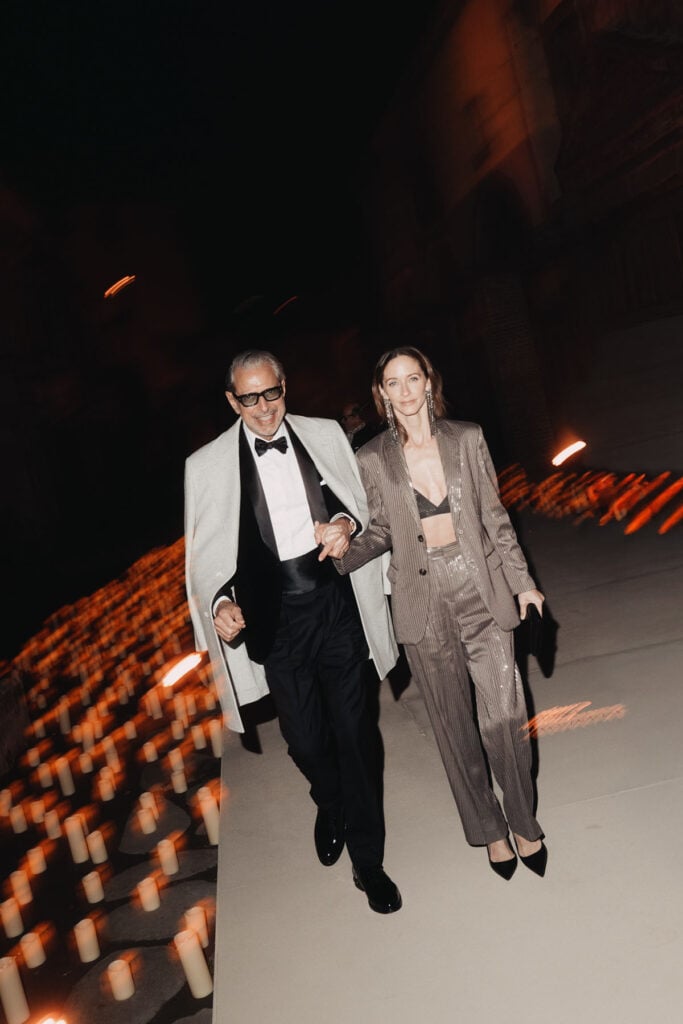 Brunello Cucinelli red carpet, Brunello the Gracious Visionary premiere, Cinecittà Studios Rome, Jessica Chastain Brunello Cucinelli gown, Jonathan Bailey velvet jacket, Chris Pine Brunello Cucinelli suit, Jeff Goldblum Brunello Cucinelli, Bianca Balti Brunello Cucinelli dress, Ava DuVernay Brunello Cucinelli blazer, Italian luxury fashion, Giuseppe Tornatore documentary