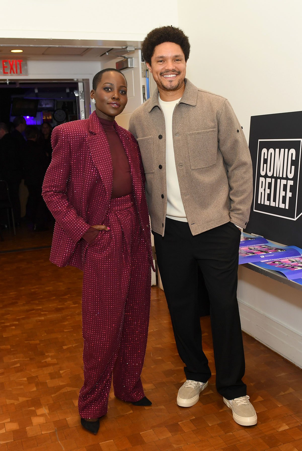 Lupita Nyong’o Wore Bronx and Banco To Comic Relief Live 2025