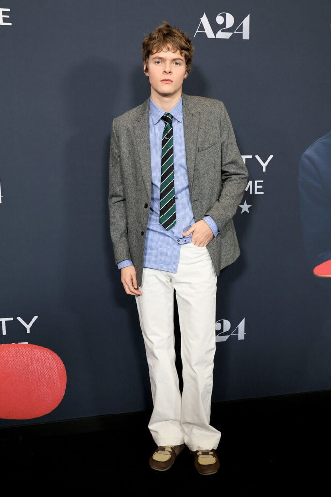 Moses Martin attends A24's "Marty Supreme" New York Premiere