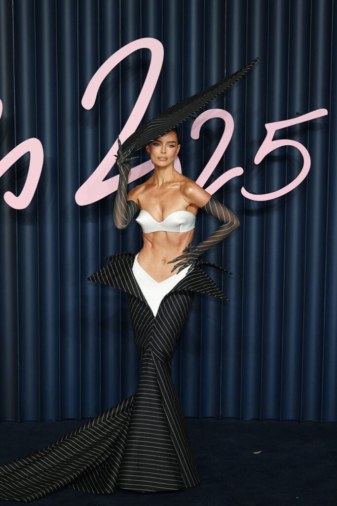 Maura Higgins in Robert Wun Couture