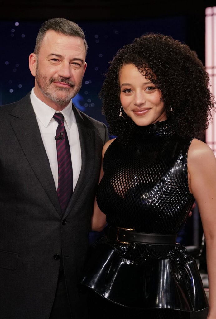 Chase Infiniti Wore Alaïa On Jimmy Kimmel Live - Red Carpet Fashion Awards