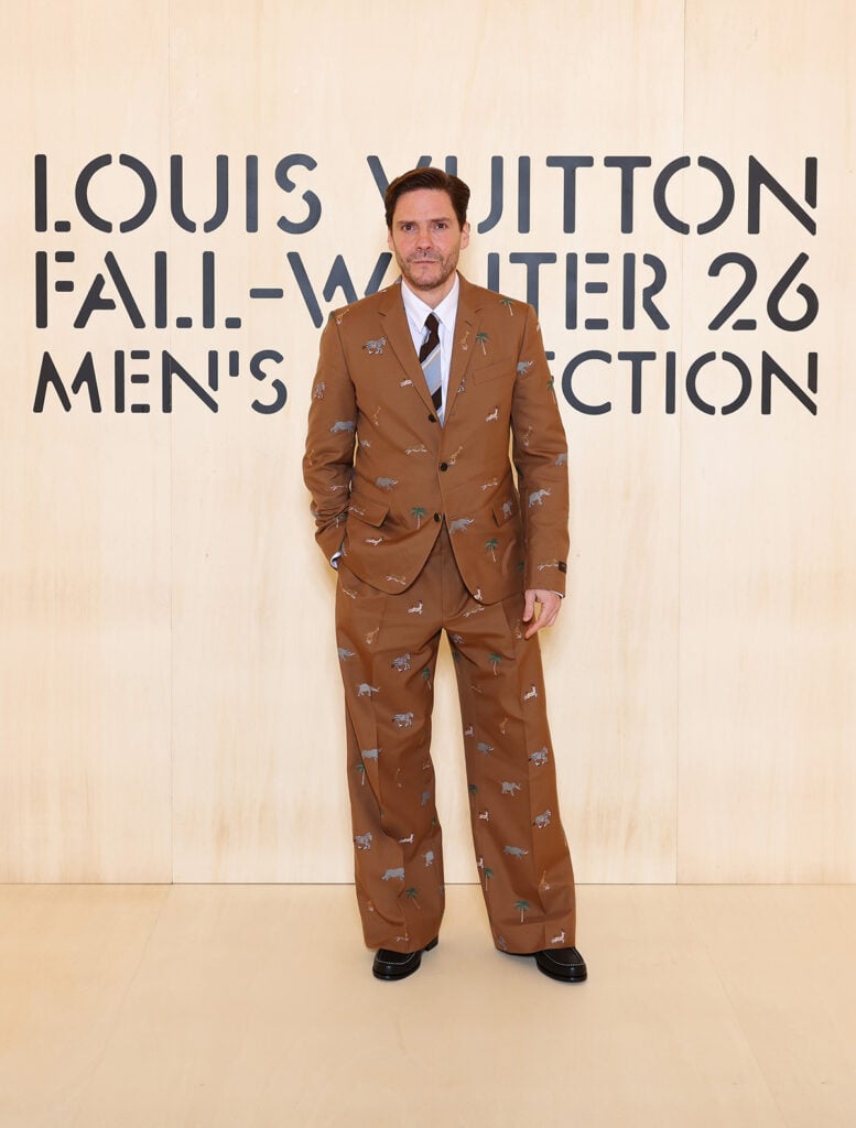 Front Row at Louis Vuitton Fall 2026 Men's Fashion Week - Red