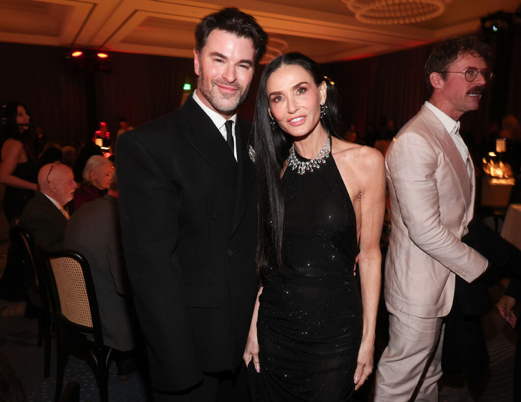 Demi Moore WWD Style Awards, Demi Moore Fashion Icon Award, Demi Moore Gucci, WWD Style Awards 2026 red carpet, Gucci Pre Fall 2026 gown