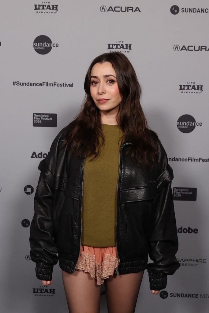 Cristin Milioti, Cristin Milioti Sundance Film Festival, Cristin Milioti Buddy premiere, Saint Laurent Fall 2025, Saint Laurent Resort 2026, Sundance Film Festival fashion, celebrity style Sundance, Park City premiere fashion