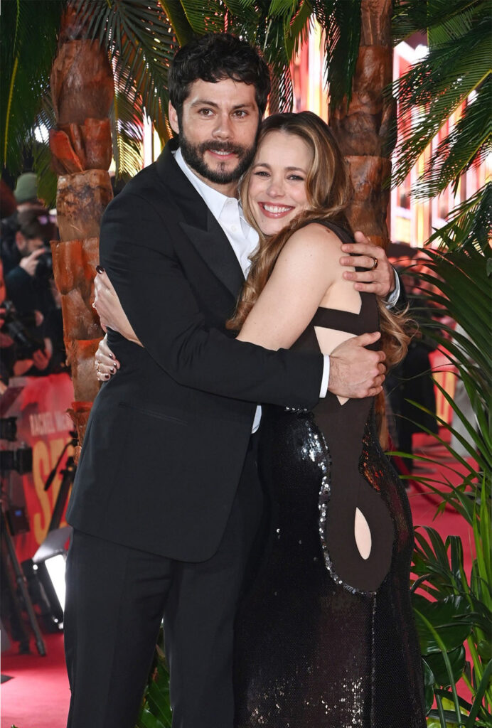 Rachel McAdams, Send Help London premiere, Christopher Esber dress, Rachel McAdams red carpet, London film premiere fashion, celebrity style London, cut-out dress