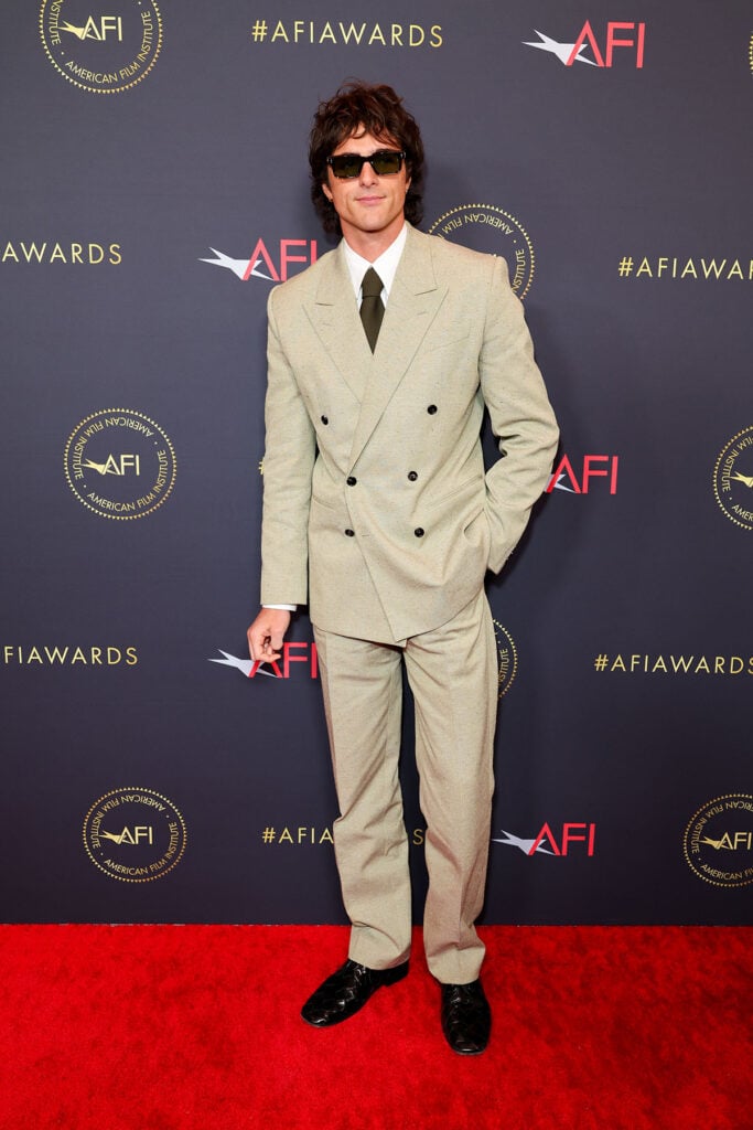 AFI Awards 2026 red carpet, AFI Awards fashion, Emma Stone AFI Awards, Michael B Jordan AFI Awards, Mia Goth AFI Awards, Keri Russell AFI Awards, Jessie Buckley AFI Awards, Jacob Elordi AFI Awards, Tramell Tillman AFI Awards
