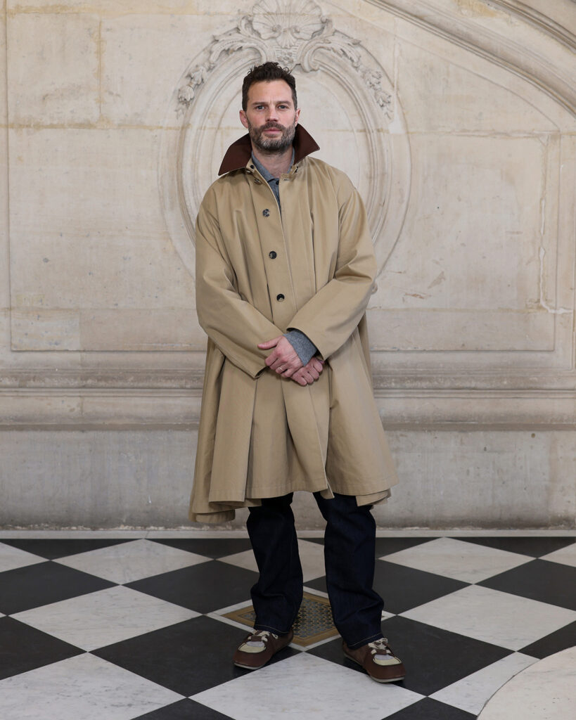 Jamie Dornan attends the Dior Homme Menswear Fall/Winter 2026-2027 show as part of Paris Fashion Week
