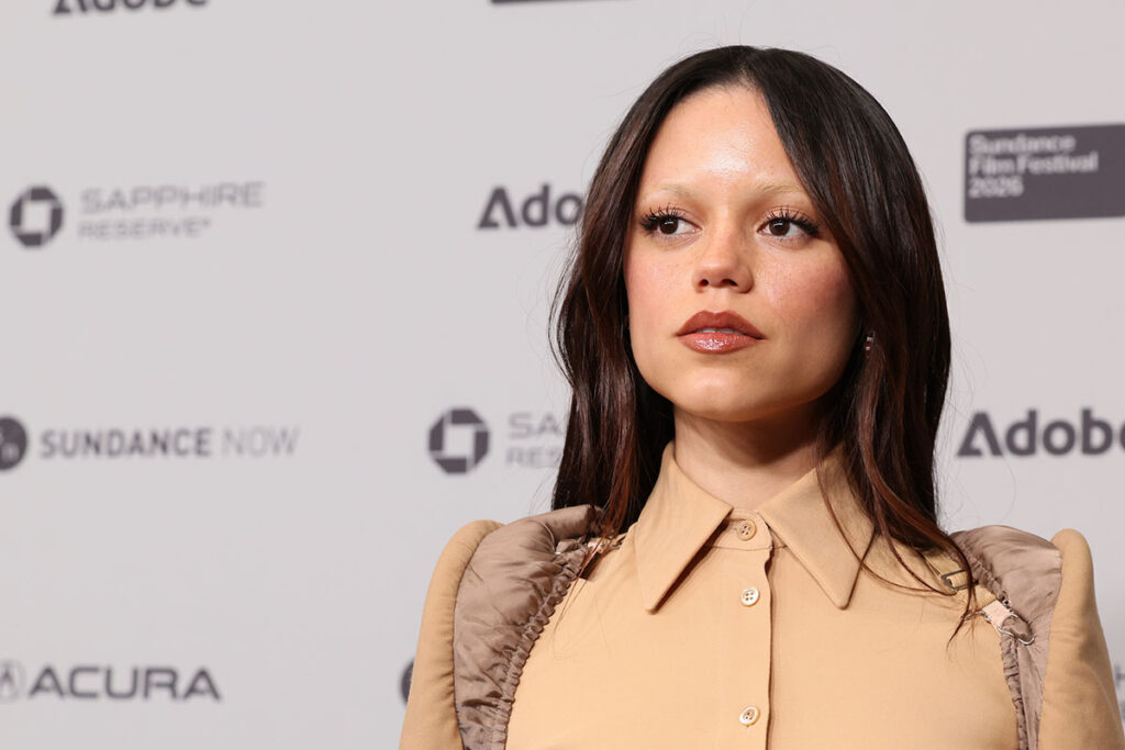 Jenna Ortega, The Gallerist premiere, Sundance Film Festival red carpet, Jenna Ortega Sundance look, Jenna Ortega fashion 2026, Jenna Ortega red carpet style, Sundance Film Festival fashion, celebrity style Sundance, red carpet fashion Utah