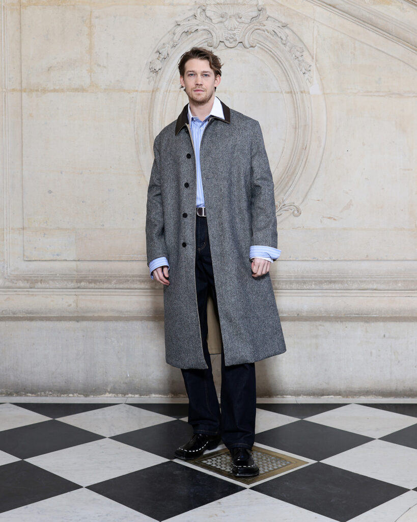 Joe Alwyn attends the Dior Homme Menswear Fall/Winter 2026-2027 show as part of Paris Fashion Week
