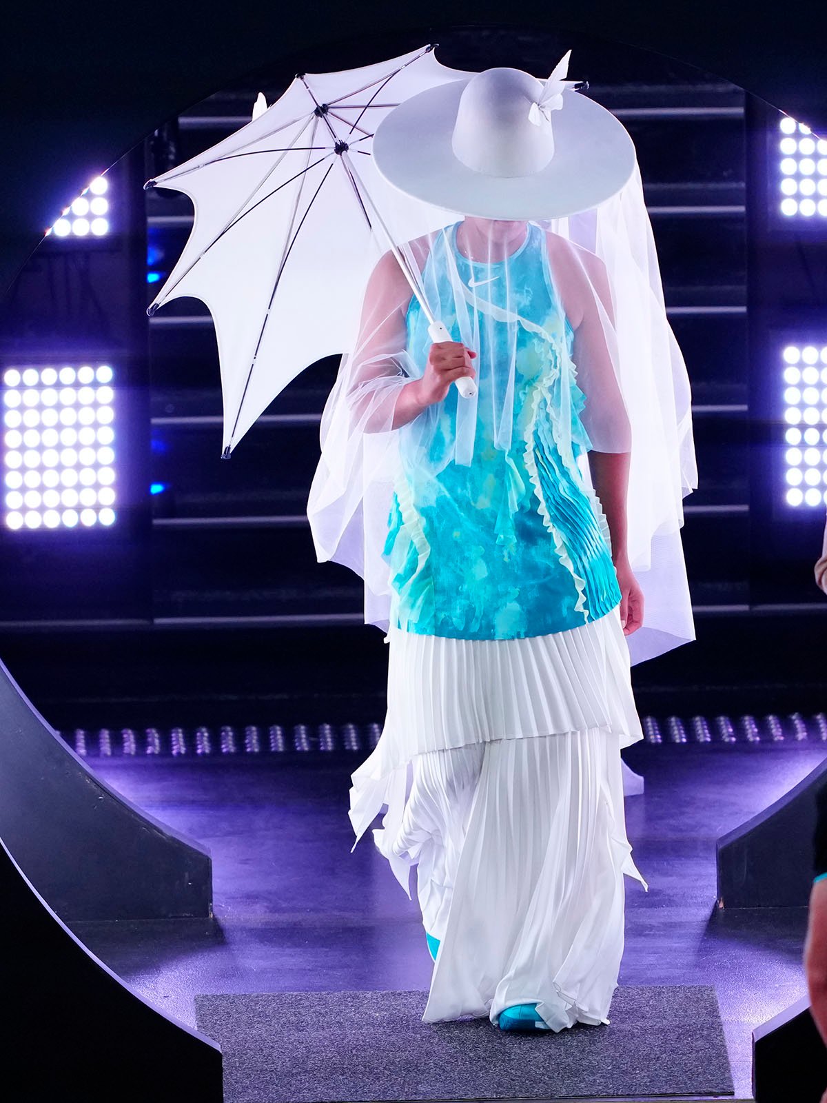 Naomi Osaka Turns Centre Court Into a Runway Moment In Robert Wun