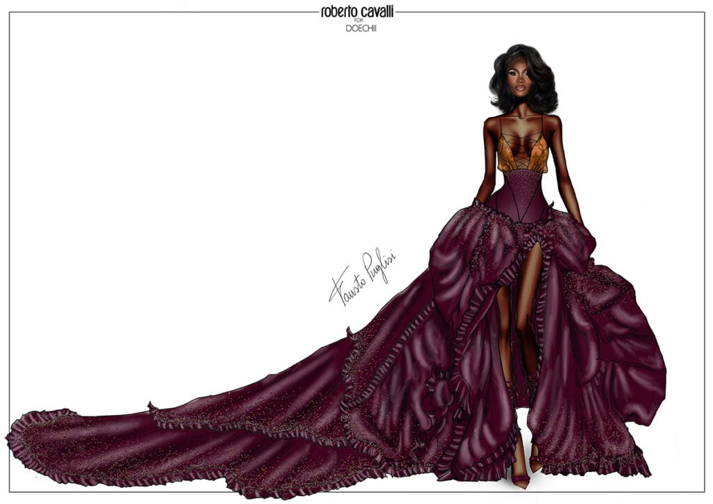 Doechii, 2026 Grammy Awards, Doechii Grammys look, Roberto Cavalli, Fausto Puglisi, Grammys red carpet fashion, celebrity style critique