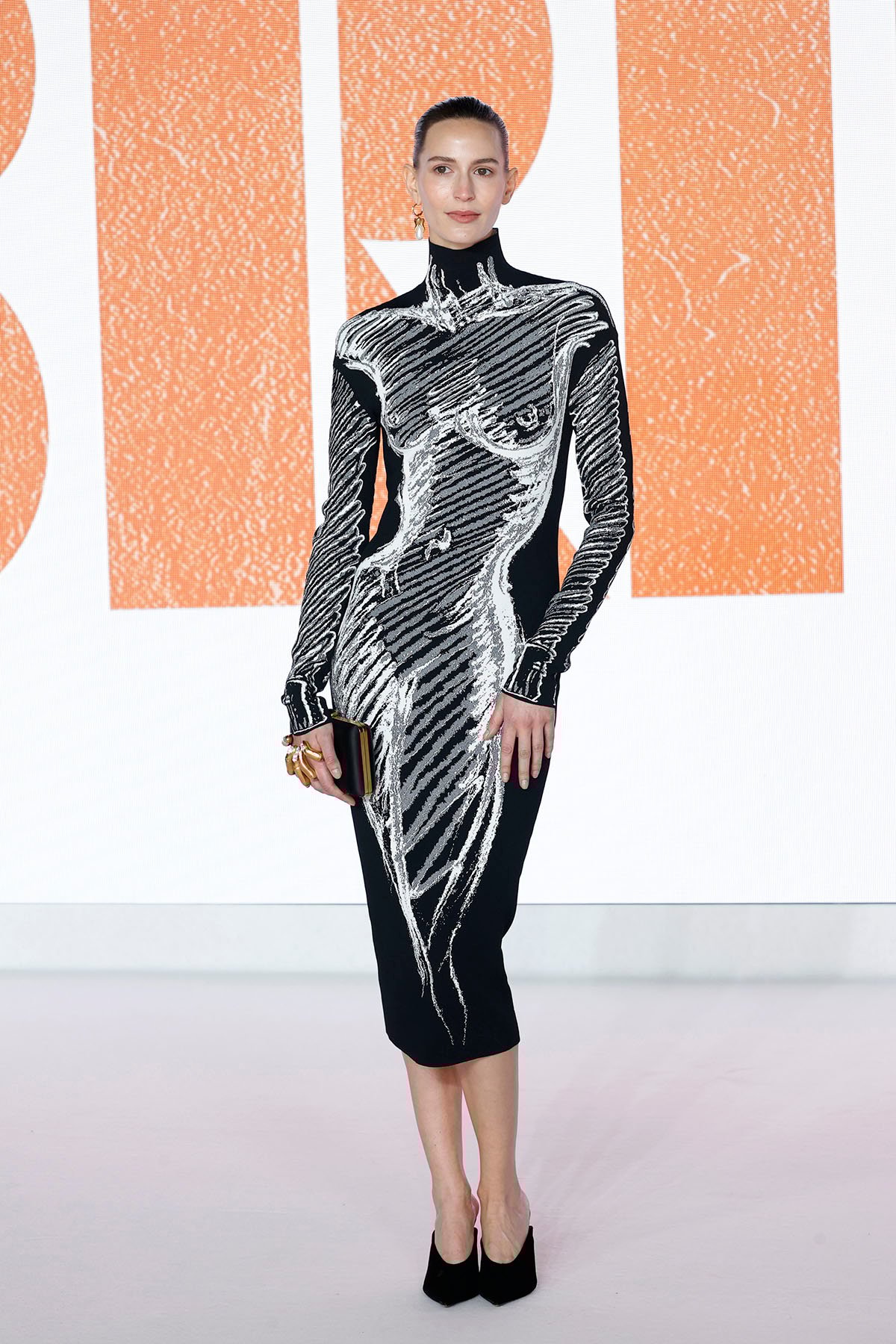 Jeanne Cadieu Wore Schiaparelli To ‘The Bride!’ London Premiere