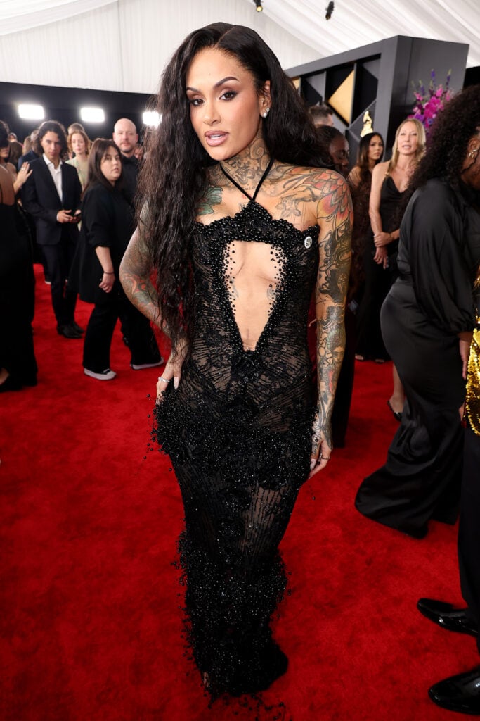Kehlani attends the 2026 GRAMMY Awards