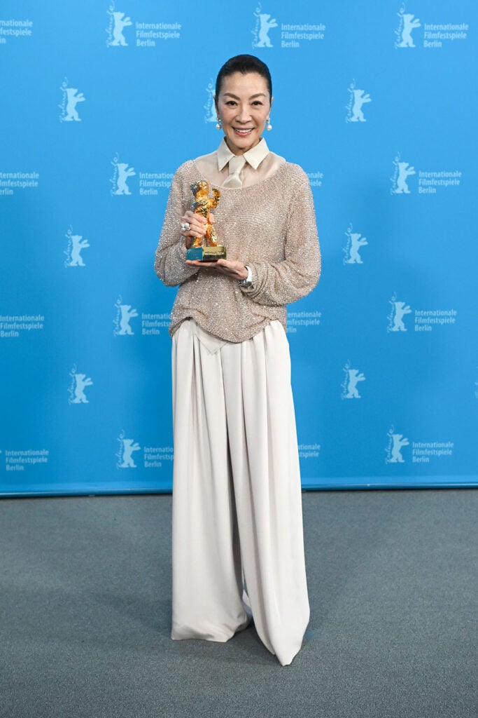 Michelle Yeoh, Armani Privé Spring 2026, Armani Privé, Spring 2026, Berlinale International Film Festival, Honorary Golden Bear, No Good Men premiere, Silvana Armani debut collection, red carpet fashion