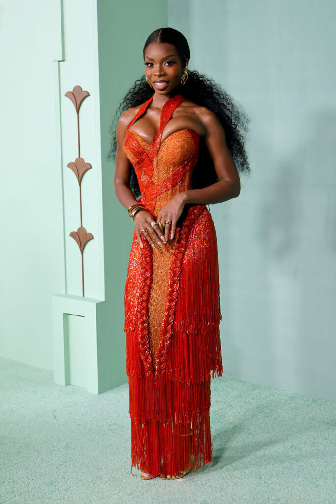 Olandria Carthen attends Annual Fifteen Percent Pledge Fundraising Gala Honoring Ms. Tina Knowles