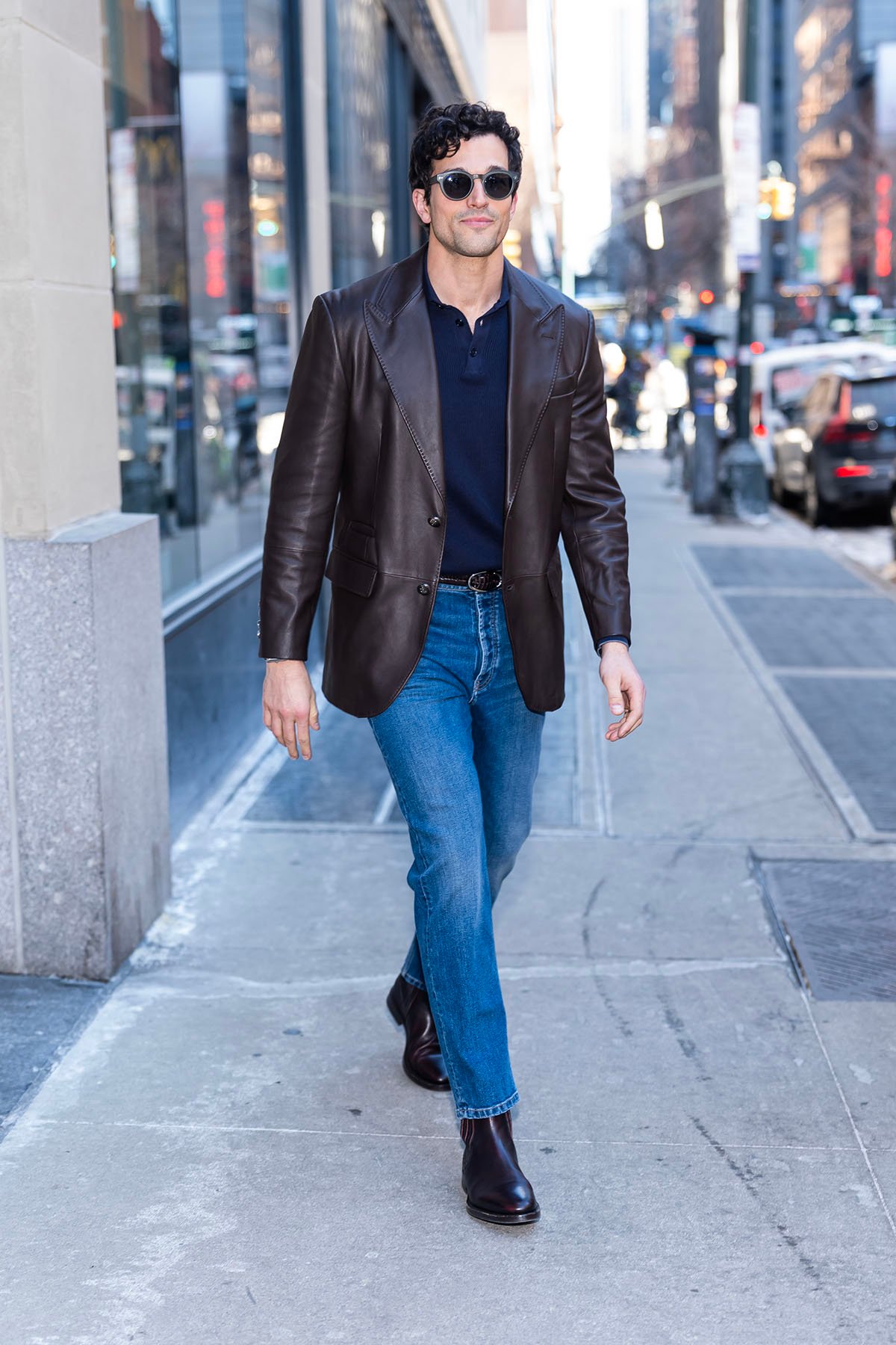 Paul Anthony Kelly Wore Brunello Cucinelli Promoting ‘Love Story: John F. Kennedy Jr. & Carolyn Bessette’