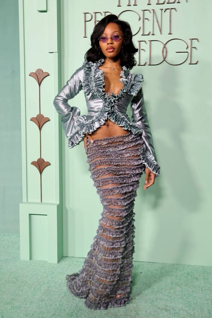 Quenlin Blackwell attends Annual Fifteen Percent Pledge Fundraising Gala Honoring Ms. Tina Knowles