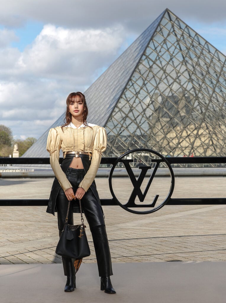 Lisa, Louis Vuitton Fall 2026 show, Paris Fashion Week front row, Lisa Louis Vuitton Fall 2016 look, Lisa Louis Vuitton archive look, Louis Vuitton Fall 2026 Paris Fashion Week, Nicolas Ghesquière Louis Vuitton show
