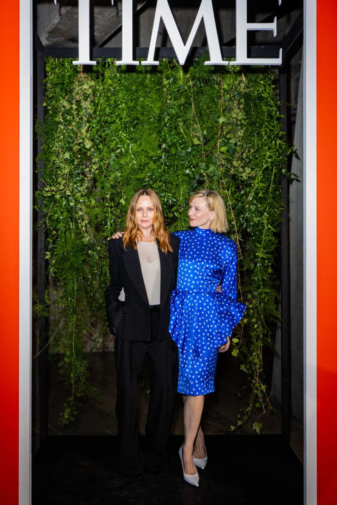 Cate Blanchett TIME Earth Awards, TIME Earth Awards red carpet Cate Blanchett, Cate Blanchett Stella McCartney Fall 2026, Stella McCartney TIME Earth Awards, Cate Blanchett sustainable fashion red carpet