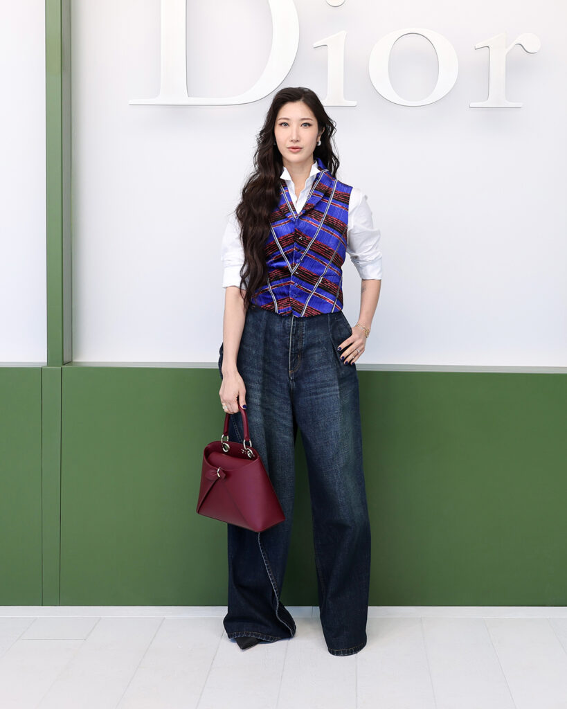EJAE Dior Spring 2026 look, EJAE Dior front row, EJAE Dior Paris Fashion Week, EJAE Dior fashion week appearance, Dior Spring 2026 EJAE outfit
