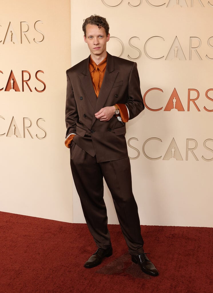 Felix Kammerer Oscars 2026, Felix Kammerer 2026 Oscars red carpet, Felix Kammerer Saint Laurent Oscars, Felix Kammerer Anthony Vaccarello Saint Laurent, Felix Kammerer Oscars style, Felix Kammerer Oscars menswear, Felix Kammerer Saint Laurent Spring 2026, Felix Kammerer Vacheron Constantin Oscars, Oscars 2026 red carpet Felix Kammerer, Saint Laurent Oscars Felix Kammerer