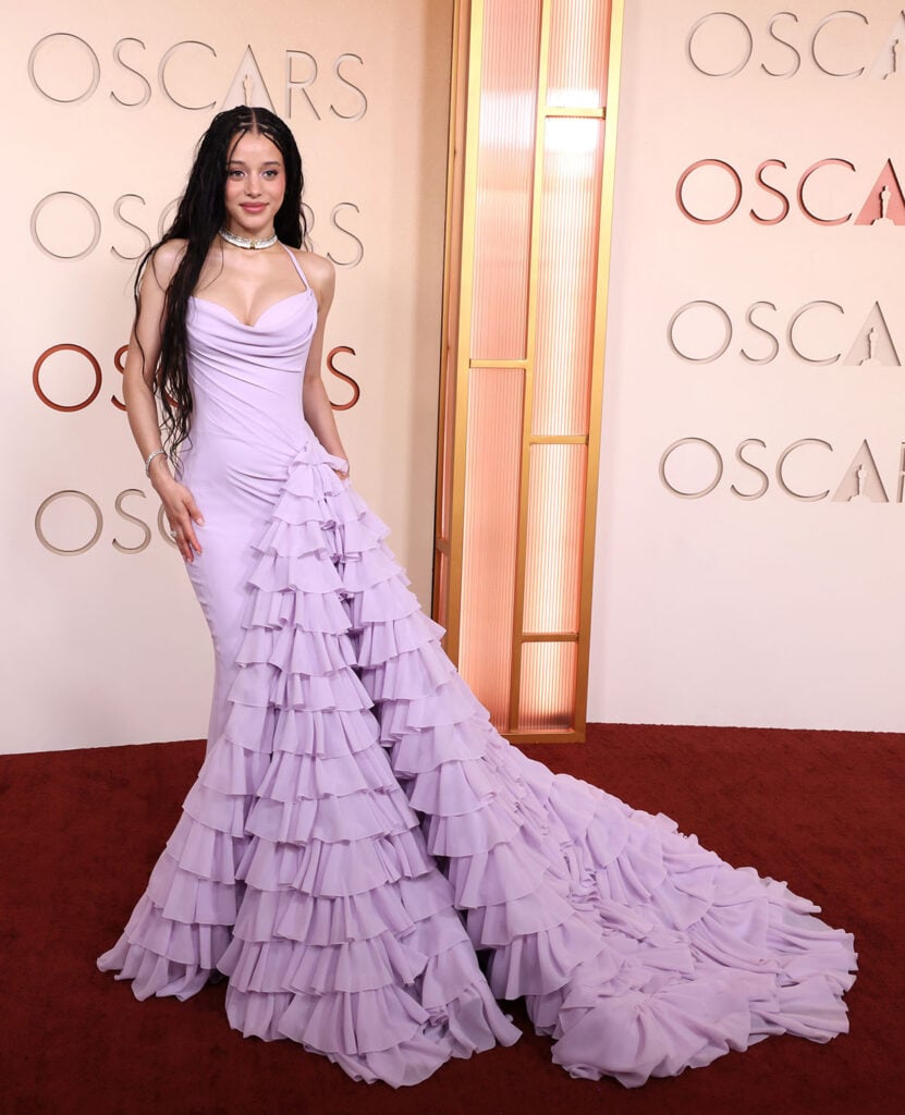 Chase Infiniti Oscars 2026
Chase Infiniti 2026 Oscars red carpet
Chase Infiniti Louis Vuitton Oscars
Chase Infiniti lavender gown Oscars
Chase Infiniti Louis Vuitton dress Oscars
