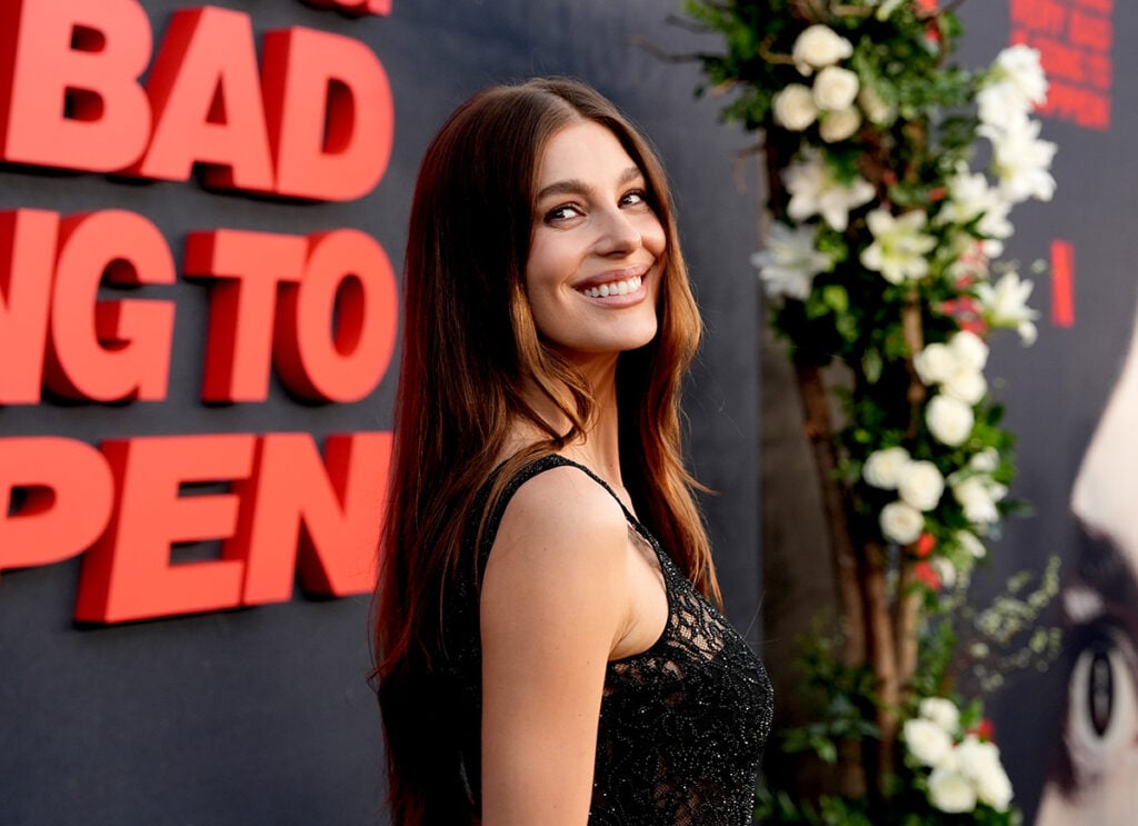Camila Morrone Something Very Bad Is Going To Happen LA premiere, Camila Morrone Netflix LA premiere red carpet, Gucci Something Very Bad Is Going To Happen premiere, Gucci red carpet Netflix LA premiere, Camila Morrone Gucci Netflix premiere
Camila Morrone The Egyptian Theatre premiere, Camila Morrone LA premiere style, Gucci Primavera Fall 2026 LA premiere, Gucci red carpet Los Angeles premiere, Camila Morrone Gucci LA
Gucci Primavera Fall 2026 Netflix premiere, Gucci red carpet Something Very Bad Is Going To Happen, Camila Morrone Gucci Primavera Fall 2026, Camila Morrone Gucci sheer look LA, Camila Morrone Gucci 2026