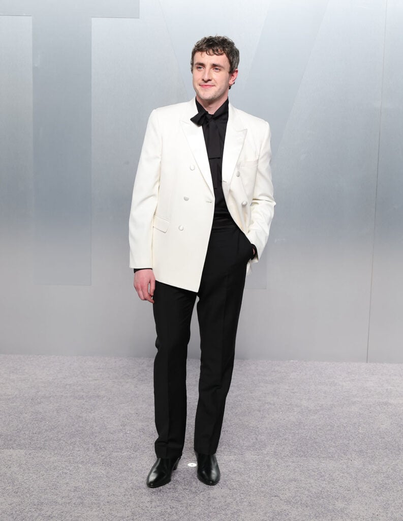 Paul Mescal Vanity Fair Oscar Party, Paul Mescal Vanity Fair Oscar Party 2026 red carpet, Celine Vanity Fair Oscar Party, Celine red carpet Vanity Fair Oscar Party, Paul Mescal Celine Vanity Fair Oscar Party