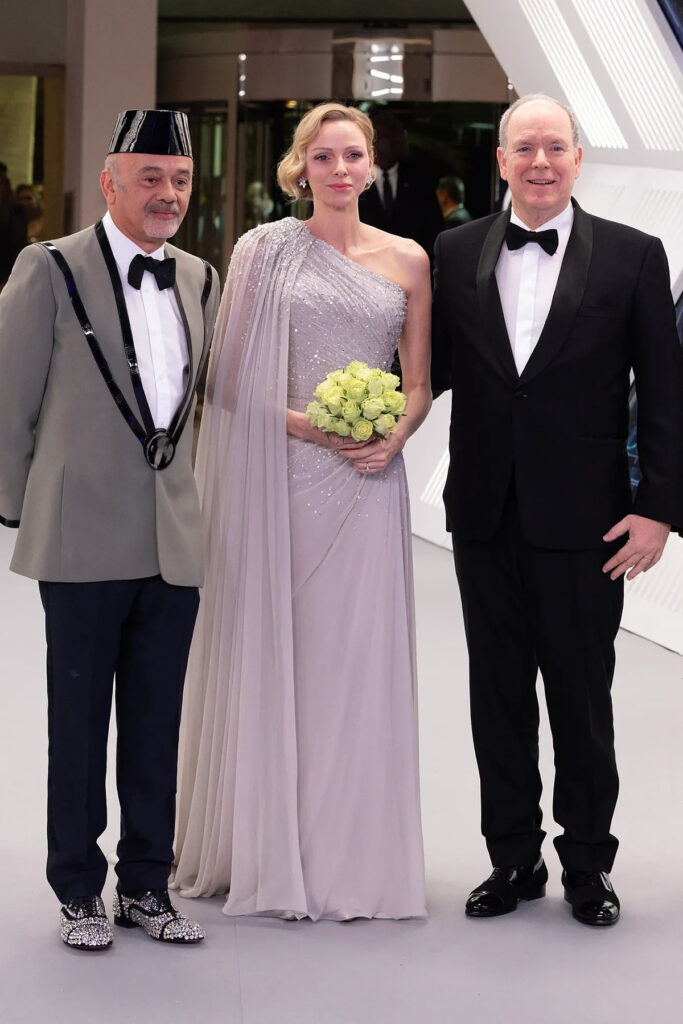 Princess Charlene of Monaco Rose Ball 2026, Rose Ball 2026 red carpet Princess Charlene, Elie Saab Haute Couture Rose Ball 2026