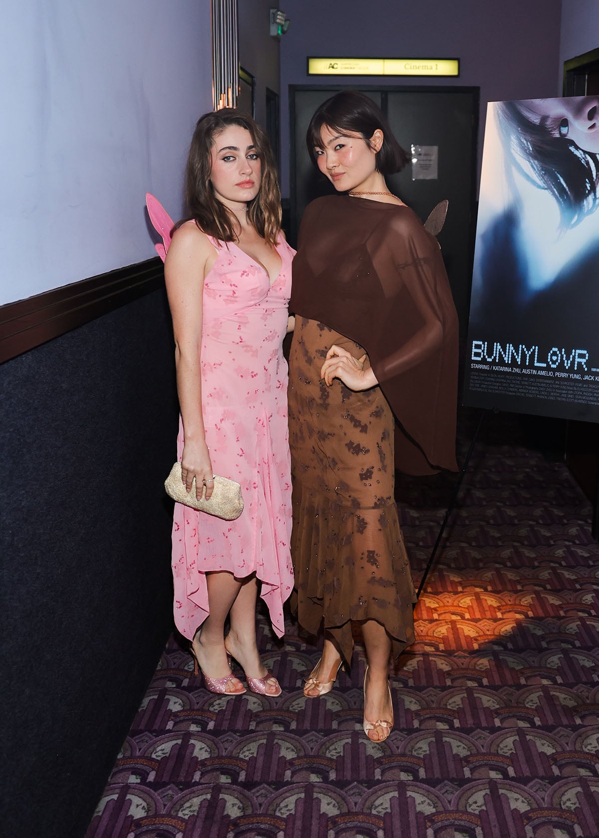Rachel Sennott & Katarina Zhu Wore Anna Sui To The Bunnylovr’ LA Screening